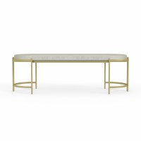 Stool & pouf HOBEL BENCH-01 METAL GOLD/MONACO 13 (1) 