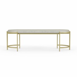 Stool & pouf HOBEL BENCH-01 METAL GOLD/MONACO 13 (1) 