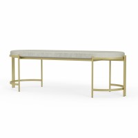 Stool & pouf HOBEL BENCH-01 METAL GOLD/MONACO 13 (1) 