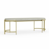 Stool & pouf HOBEL BENCH-01 METAL GOLD/MONACO 13 (1) 