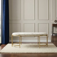 Stool & pouf HOBEL BENCH-01 METAL GOLD/MONACO 13 (1) 
