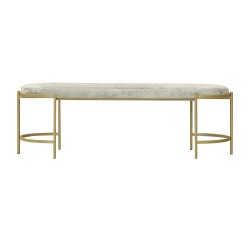 Табурет и пуф HOBEL BENCH-01 METAL GOLD/MONACO 13 (1) 