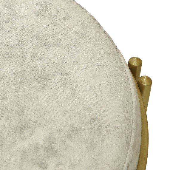 Табурет и пуф HOBEL BENCH-01 METAL GOLD/MONACO 13 (1) 