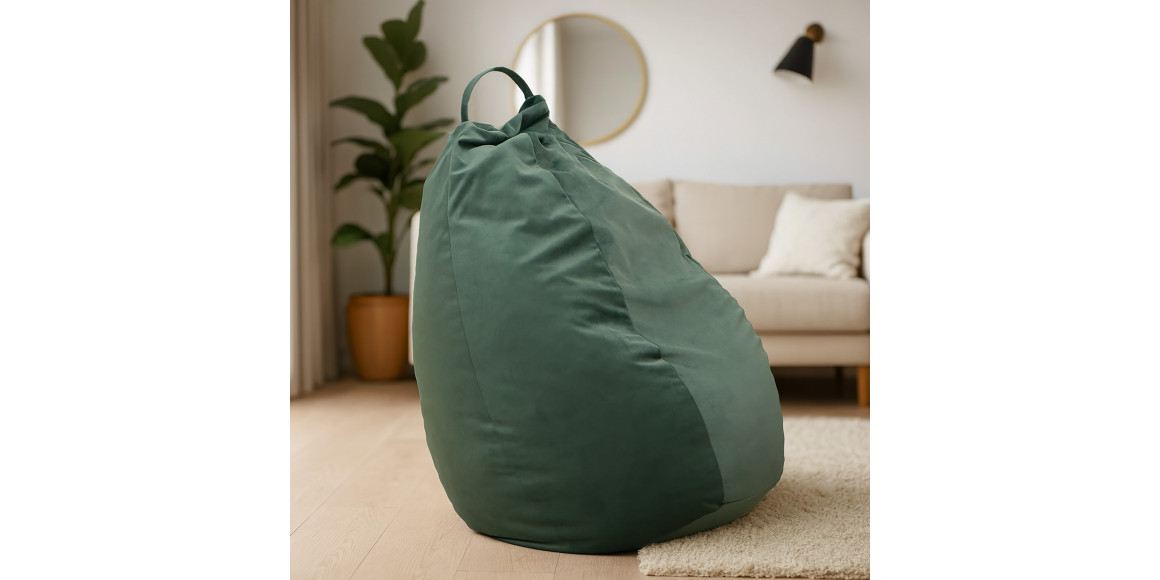 Табурет и пуф HOBEL BRUNO L AQUA BLUE EVA 1022 (1) 