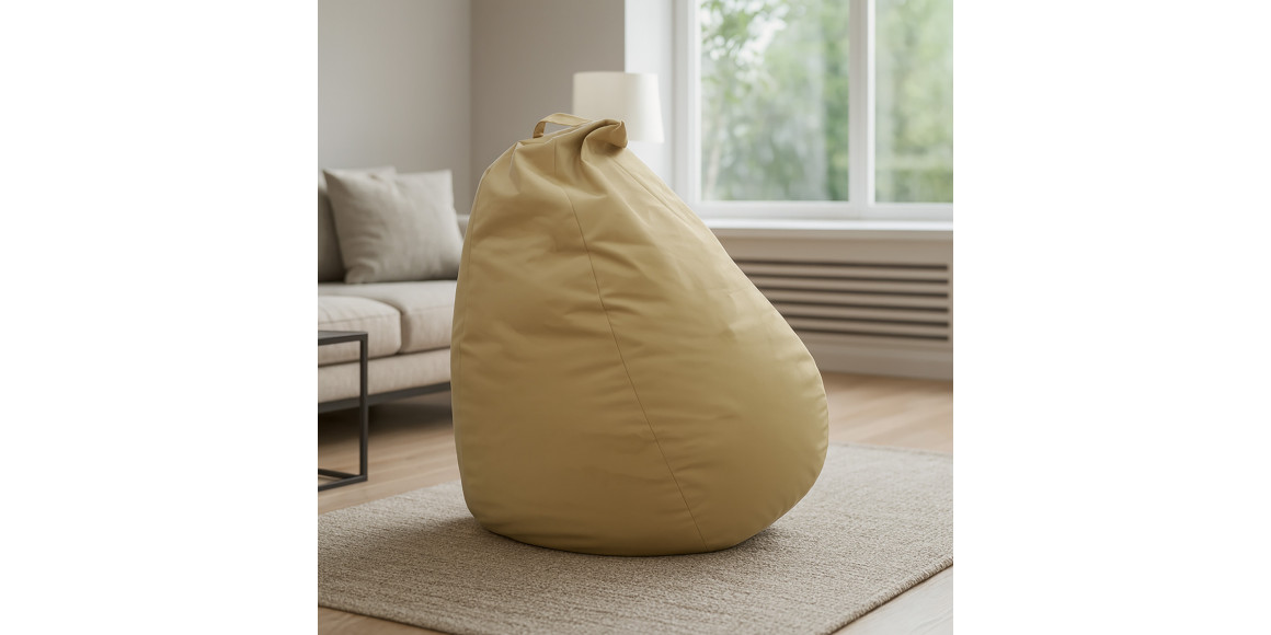 Stool & pouf HOBEL BRUNO L WATERPROOF BEIGE OXFORD 6010 (1) 