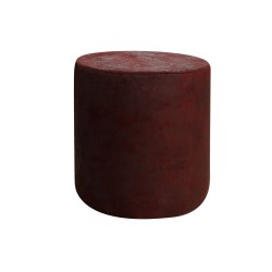Stool & pouf VEGA CIRCLE LEATHER. R40 COMBY (1) 
