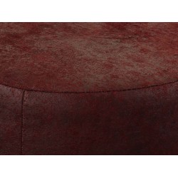 Stool & pouf VEGA CIRCLE LEATHER. R40 COMBY (1) 