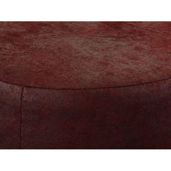 Табурет и пуф VEGA CIRCLE LEATHER. R40 COMBY (1) 