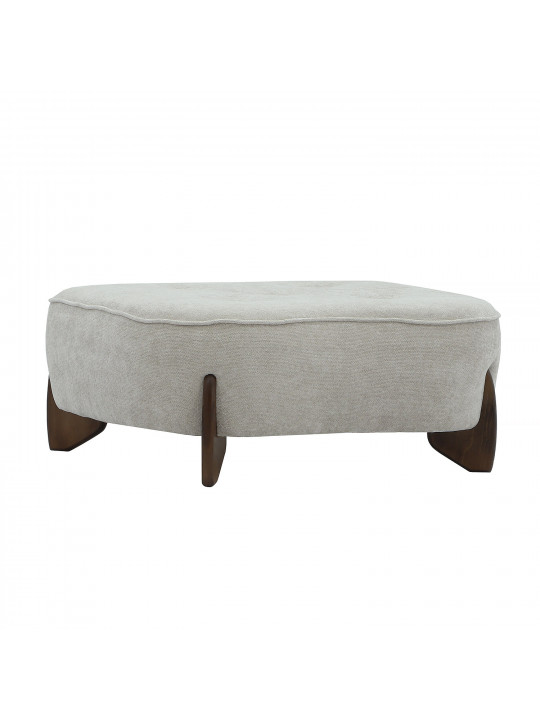 Բազկաթոռ HOBEL DANIA POUFIK CREAM BONCUK 4/ BROWN BEATTO 1012 (1) 