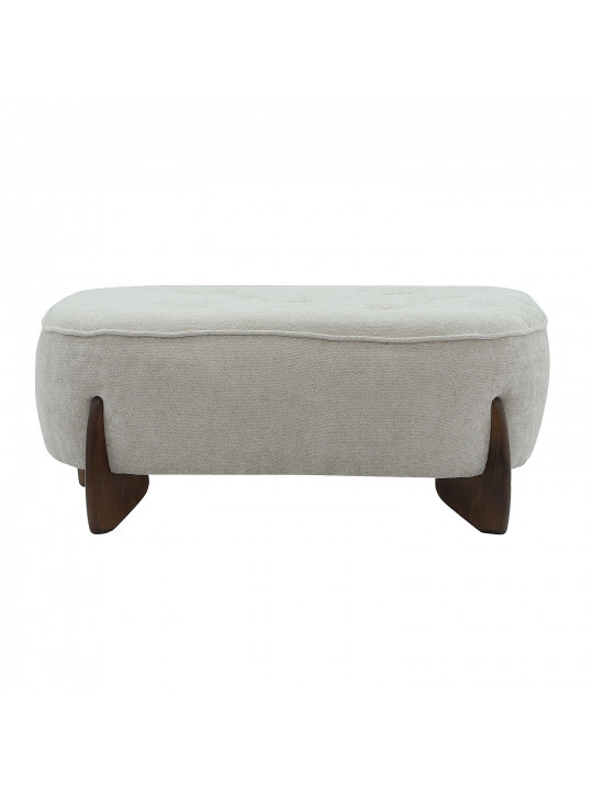 Բազկաթոռ HOBEL DANIA POUFIK CREAM BONCUK 4/ BROWN BEATTO 1012 (1) 