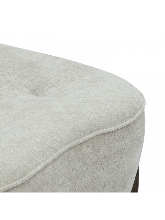 Բազկաթոռ HOBEL DANIA POUFIK CREAM BONCUK 4/ BROWN BEATTO 1012 (1) 