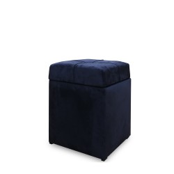Stool & pouf HOBEL JAZ DARK BLUE SMILE 19 (1) 