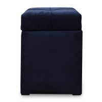 Stool & pouf HOBEL JAZ DARK BLUE SMILE 19 (1) 
