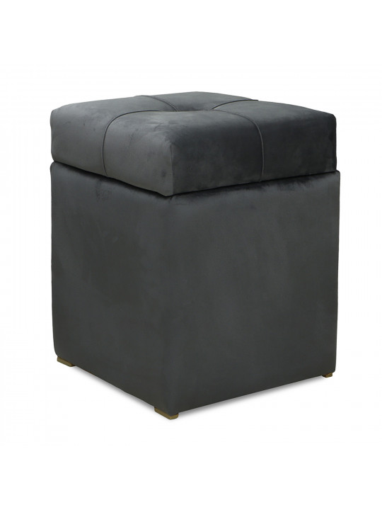 Stool & pouf HOBEL JAZ DARK GREY LETTO 24 (1) 