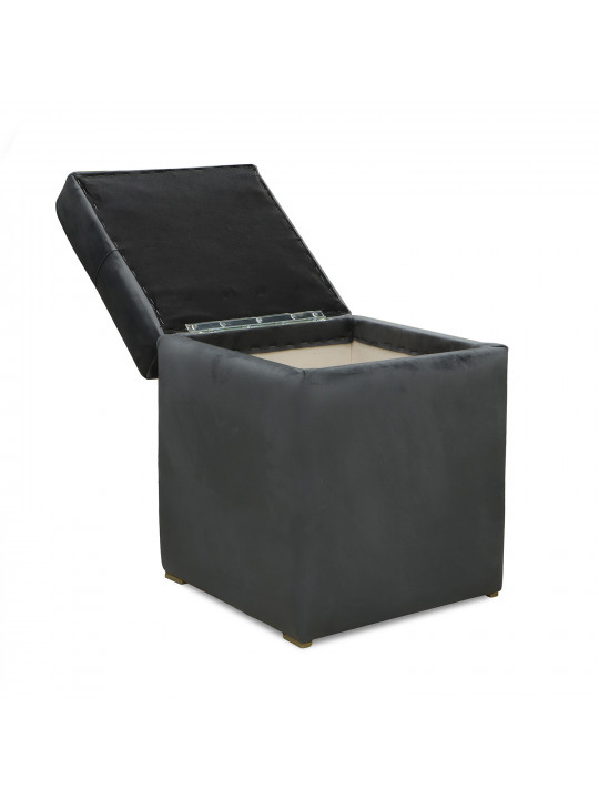 Stool & pouf HOBEL JAZ DARK GREY LETTO 24 (1) 