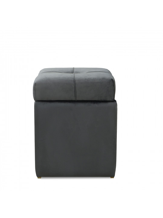 Stool & pouf HOBEL JAZ DARK GREY LETTO 24 (1) 
