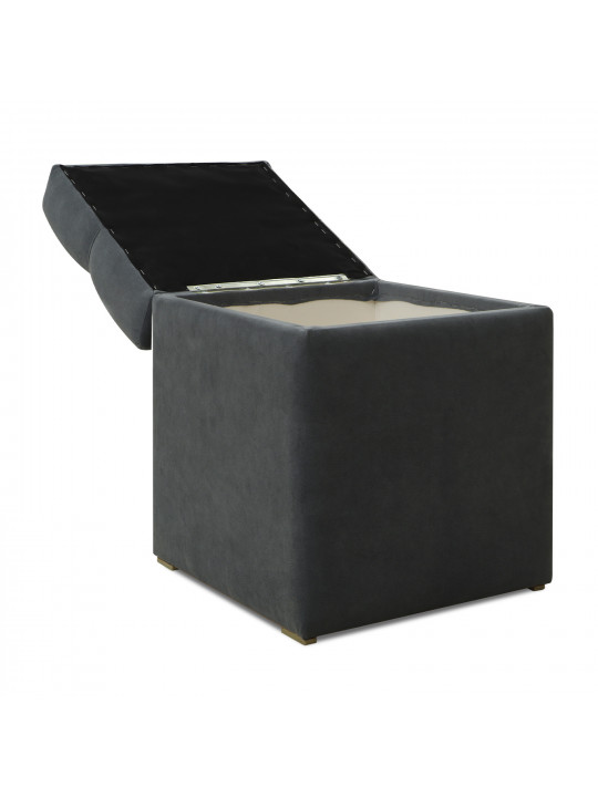 Stool & pouf HOBEL JAZ DARK GREY VIVALDI 8 (1) 
