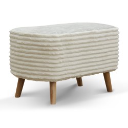 Табурет и пуф HOBEL SONYA BIG MEGA IVORY/CREAM MONACO 2 (1) 