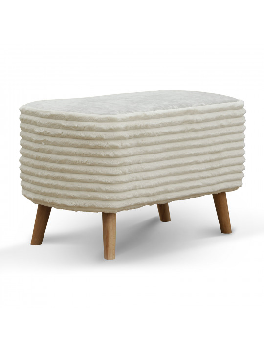 Աթոռակ HOBEL SONYA BIG MEGA IVORY/CREAM MONACO 2 (1) 