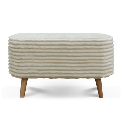 Табурет и пуф HOBEL SONYA BIG MEGA IVORY/CREAM MONACO 2 (1) 