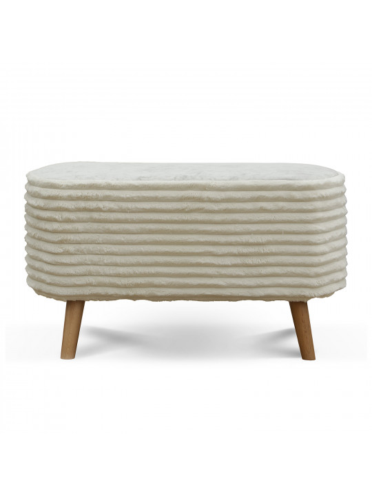 Աթոռակ HOBEL SONYA BIG MEGA IVORY/CREAM MONACO 2 (1) 