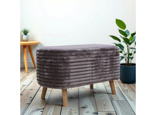 Stool & pouf HOBEL SONYA BIG MEGA TAUPE/GREY BUK 7 (1) 
