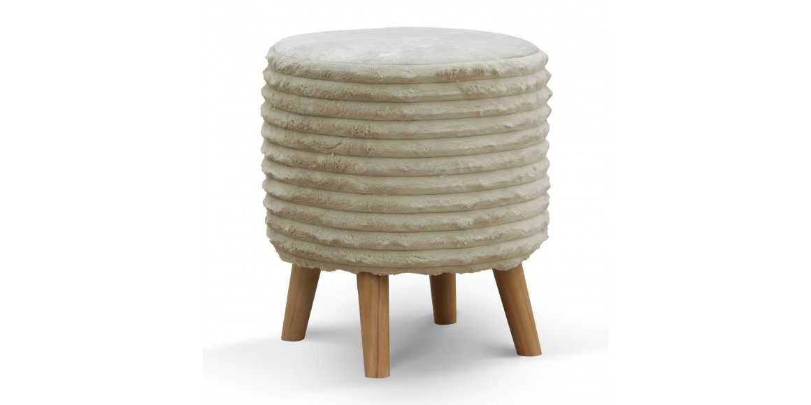 Stool & pouf HOBEL SONYA ROUND MEGA BEACH/CREAM MONACO 2 (1) 