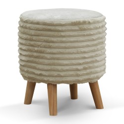 Stool & pouf HOBEL SONYA ROUND MEGA BEACH/CREAM MONACO 2 (1) 