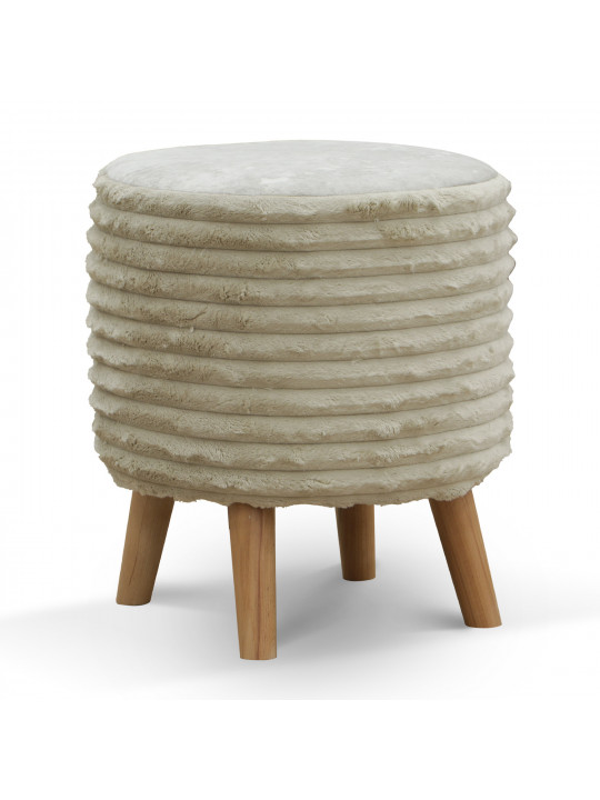 Աթոռակ HOBEL SONYA ROUND MEGA BEACH/CREAM MONACO 2 (1) 