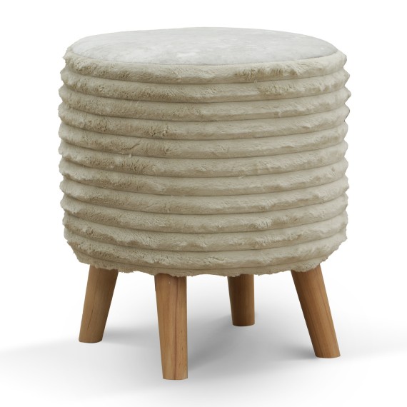 Stool & pouf HOBEL SONYA ROUND MEGA BEACH/CREAM MONACO 2 (1) 
