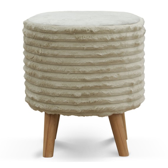 Stool & pouf HOBEL SONYA ROUND MEGA BEACH/CREAM MONACO 2 (1) 