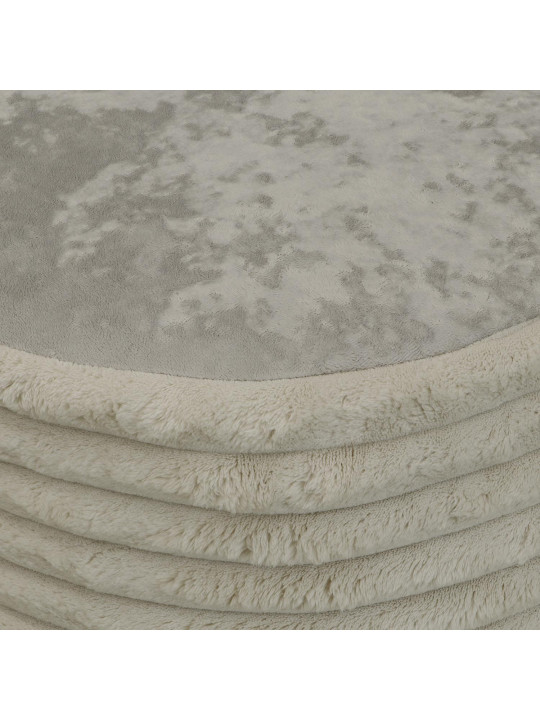 Աթոռակ HOBEL SONYA ROUND MEGA IVORY/CREAM MONACO 2 (1) 