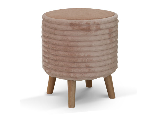 Stool & pouf HOBEL SONYA ROUND MEGA OLDROSE/PINK MELO 12 (1) 