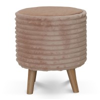 Աթոռակ HOBEL SONYA ROUND MEGA OLDROSE/PINK MELO 12 (1) 
