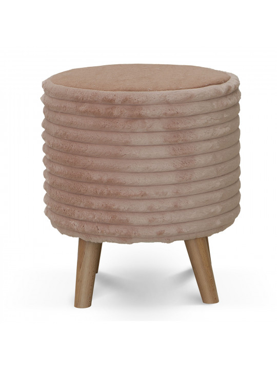 Stool & pouf HOBEL SONYA ROUND MEGA OLDROSE/PINK MELO 12 (1) 