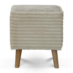 Stool & pouf HOBEL SONYA SQUARE MEGA IVORY/CREAM MONACO 2 (1) 