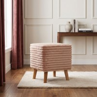 Табурет и пуф HOBEL SONYA SQUARE MEGA OLDROSE/PINK MELO 12 (1) 