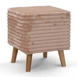 Stool & pouf HOBEL SONYA SQUARE MEGA OLDROSE/PINK MELO 12 (1) 