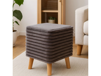 Աթոռակ HOBEL SONYA SQUARE MEGA TAUPE/GREY BUK 7 (1) 