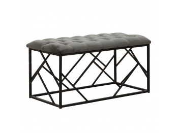 Stool & pouf HOBEL TWIST METAL BLACK LSL/40x80X35 FACE 11 (1) 