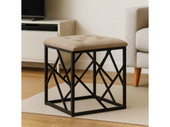 Stool & pouf HOBEL TWIST METAL/38X38X35 -10K/ COMBY(1) 