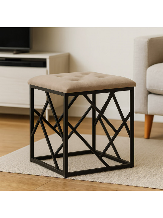 Աթոռակ HOBEL TWIST METAL/38X38X35 -10K/ COMBY(1) 