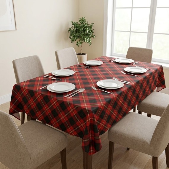 Tablecloth KOOPMAN 130X180CM CHECKERS (CY2601890)