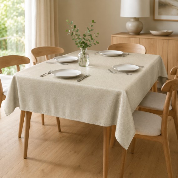 Tablecloth KOOPMAN 140X240CM METALIC (767652000)