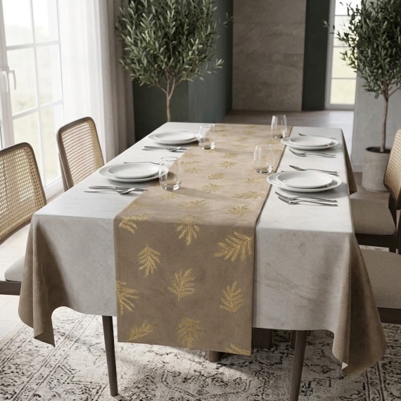 Скатерть KOOPMAN 28X150CM VELVET 3AS (767614150)
