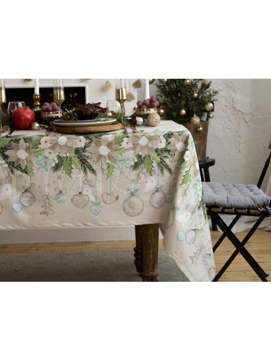 Tablecloth SIMA-LAND ETEL BEAUTIFUL CHRISTMAS 149X220 5035899