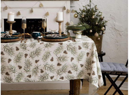 Tablecloth SIMA-LAND ETEL CHRISTMAS TREE 147X220 5035889