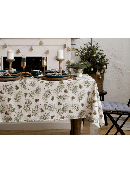 Tablecloth SIMA-LAND ETEL CHRISTMAS TREE 147X220 5035889