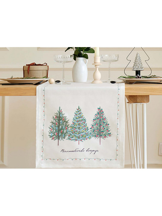 Tablecloth SIMA-LAND ETEL FAIRY FOREST 40X147 9905073