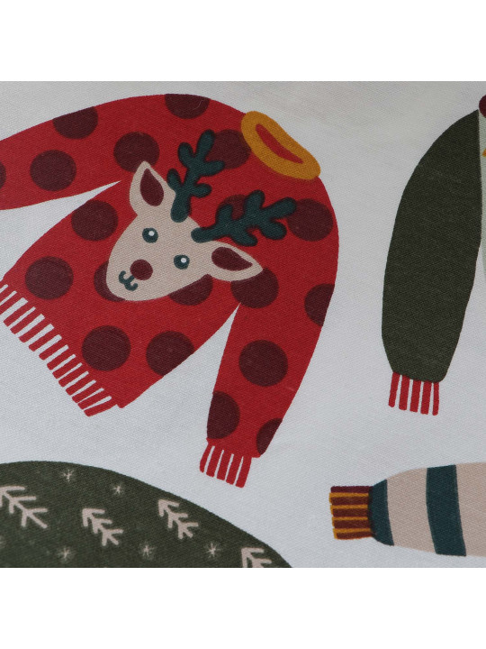 Tablecloth VETEXUS VDS 45X220 DARK CHRISTMAS (814247) 